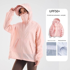 Nouvelle veste de protection solaire en soie glacée style montagne 2026, unisexe, coupe ample et légère, anti-UV, idéale pour la randonnée estivale en extérieur - Product Image 2