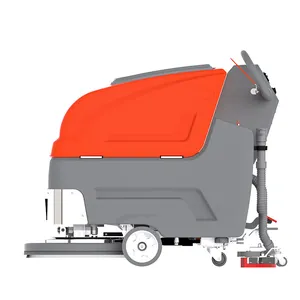 Autonomous Robot 60Hz Battery Brush Floor Scrubber Warehouse Cleaning Dryer Machine