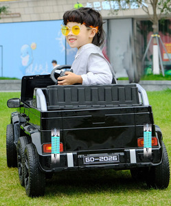 <span class=keywords><strong>Voiture</strong></span> électrique pour enfants avec quatre roues motrices, <span class=keywords><strong>voiture</strong></span> jouet télécommandée sur laquelle on peut s'asseoir, véhicule tout-terrain - Product Image 5