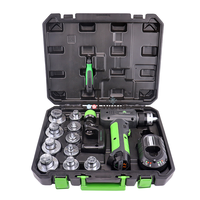 Kit d'outils de flambage électrique sans fil métrique et en pouces 2 en 1 ST-E809AM-L pour le flambage et l'expansion des tubes