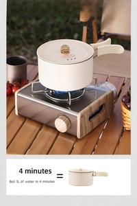 Estufa de Casete Integrada, <span class=keywords><strong>Cocina</strong></span> Portátil para Acampar al Aire Libre, Estufa de <span class=keywords><strong>Gas</strong></span> Portátil para Olla Caliente en Casa - Product Image 5