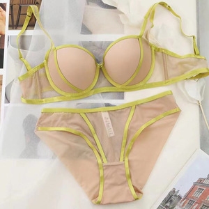 Ensemble de Lingerie Femme Respirant Grande Taille avec Bretelles Contrastantes – Prix Usine – Nouvelle Collection - Product Image 4