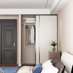 Armoire simple économique en fil métallique, organisateur de placard, étagères en fil métallique pour placards - Product Image 5
