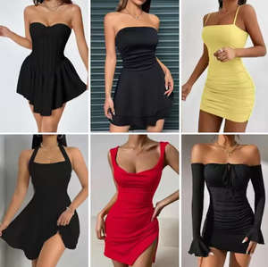 Stock 2025, Spedizione Rapida, Abbigliamento Femminile di Seconda Mano in Poliestere/Cotone, Stili Misti, Balle da 45kg UK, Liquidazione - Product Image 5