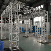 Sistema de Iluminación para Escenarios con Estructura de Aluminio para DJ, Diseño Modular, Capacidad de Carga de 1000 kg, Instalación Rápida