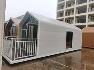 Invulnerabilidad Logística Comedor Oficina Hogar Estructura de acero Casa contenedor Impermeable <span class=keywords><strong>Apple</strong></span> Cabinas para hoteles - Product Image 4