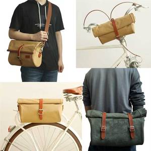 Bolsa de Ciclismo Multifuncional Personalizada para Bicicleta de Carretera, Bolsa de Mensajero con Correa para el Hombro, Bolsa para Manillar Delantero de Bicicleta para Hombres y Mujeres - Product Image 5