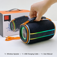 Haut-parleur portable en tissu YZ328, vente en gros, haut-parleur sans fil BT, haut-parleur portable, haut-parleur Bluetooth pour l'extérieur