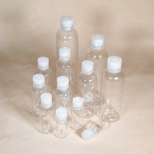 60ml 100ml <b>200ml</b> 250ml PET for Clear Plastic Water Packing <b>Bottles</b> for Cosmetics Shampoo and Lotion - Product Image 1