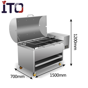 Grill commercial, machine à barbecue, grill à kebab, machine à rôtir automatique pour agneau - Product Image 2