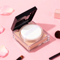 Poudre de réglage mate de haute qualité cosmétiques pour le visage imperméables longue durée personnalisés en gros pour stabiliser le maquillage
