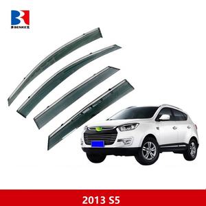 Visera para Ventana de Coche, Parasol, Protector de Lluvia, Visera para Puerta para JAC S2 / S3 / S4 / S5 / S7, Deflector de Lluvia, Decoración Exterior - Product Image 4