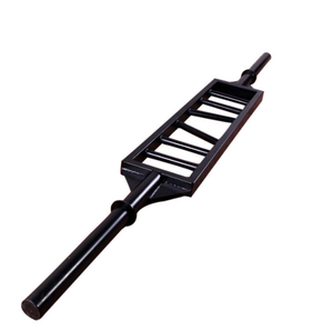Vente en gros de barres d'haltères multi-prises Équipement de gymnastique Barre d'haltérophilie de haute qualité Barre <span class=keywords><strong>suisse</strong></span> noire à vendre - Product Image 1