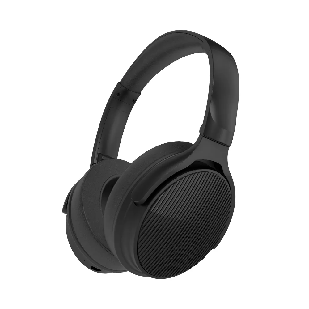 Écouteurs bluetooth pliables 7.1, casque de jeu de bureau pour téléphone portable ou ordinateur, dos souple de l'oreille
