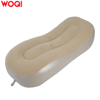 Canapé gonflable WOQI, gonflage rapide, ergonomique, respectueux de la peau, chaise gonflable portable, chaise gonflable pour le camping, la tente, la maison