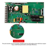 Alimentation LED AC-DC à découpage étanche CNMW FYS-400-12 12V 400W, entrée 170-240VAC, efficacité 83%, sortie simple 33.3A