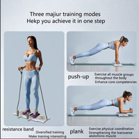Planche de pompes pliable et portable pour la maison, conçue pour l'entraînement de force et la mise en forme physique.