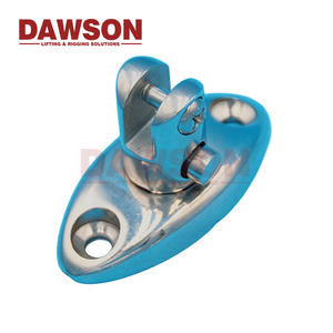 Étrier de mât de bateau en acier inoxydable 316, petit modèle Dauphin, matériel marin, accessoires de bateau - Product Image 3