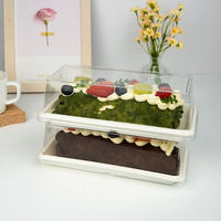 Boîte Cadeau Transparente Personnalisable en PET de Qualité Alimentaire pour Gâteaux et Pâtisseries avec Couvercles Transparents et Impression en Relief – Fournisseur Fabricant