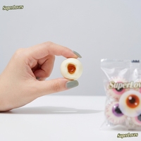 Bonbons gélifiés Halal en forme de ballon de football, mélange en vrac, vente en gros, haute qualité, boîte pour cadeaux de fête d'Halloween