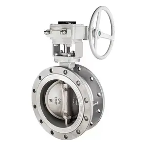 Butterfly Hard Seal Turbine Butterfly Valve Flange Connection Stainless Steel Butterfly Valve Wenzhou Manufacturer