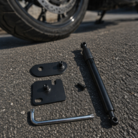 Amortiguador Asistente de Puerta Trasera Premium para Ford F-150 2015-2026, Kit de Amortiguación Hidráulica de Cierre Suave para Trabajo Pesado, Accesorios F-150