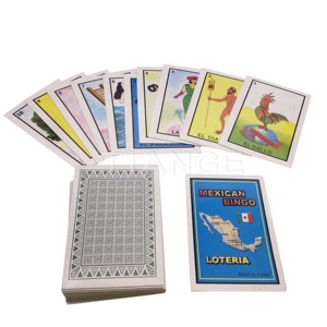 Custom Logo Bingo Cards Board Games Family Drinking Tombola Bingo Game Set