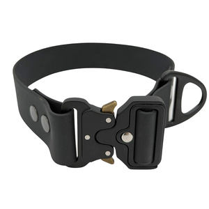 Collar de mascota resistente al agua a prueba de olores Collar de perro táctico de Pvc impermeable con hebilla de Hardware de Metal - Product Image 3