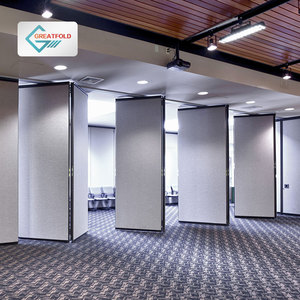 Acoustic gấp di chuyển tường cửa bi-gấp phân vùng tốt cách âm cho văn phòng - Product Image 4
