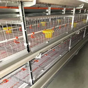 Schlussverkauf H-Typ Geflügelfarm Tageländer Hühnerkäfig Babykühlchen Zählkäfig