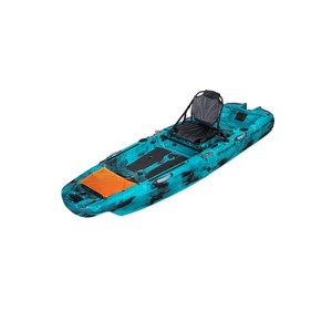 <span class=keywords><strong>Kayak</strong></span> de pêche Yak Outdoors à propulsion par pédale simple, <span class=keywords><strong>kayak</strong></span> à <span class=keywords><strong>coque</strong></span> rigide en HDPE avec porte-cannes pour pêcheurs - Product Image 2