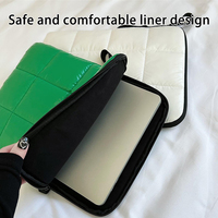 Portable ordinateur portable ordinateur portable étui matelassé plus doux bouffant gonflé Nylon 13 14 15.6 pouces housse pour ordinateur portable sac pour ordinateur portable
