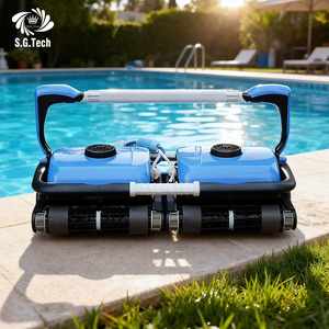 <span class=keywords><strong>Robot</strong></span> nettoyeur de <span class=keywords><strong>piscine</strong></span> télécommandé WINNY avec lumière LED intégrée, alarme de panne, aspiration et lavage des sols - Product Image 1