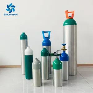 Oem khuyến mãi phổ biến áp lực cao nhôm liền mạch 100L oxy Xi lanh khí