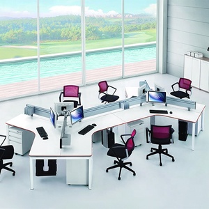 Leadcom APOLLO 120 độ nhôm hiện đại không gian làm việc văn phòng Máy Trạm Đồ Nội thất máy tính bảng bàn 120 độ Máy Trạm - Product Image 3