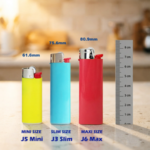 <b>Custom</b> Logo J6 Big <b>Lighter</b> Plastic Disposable Grinder Maxi <b>Lighter</b> - Product Image 5