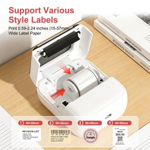 Mini <span class=keywords><strong>Impresora</strong></span> Térmica <span class=keywords><strong>de</strong></span> <span class=keywords><strong>Etiquetas</strong></span> para Tatuajes, 58MM, 203dpi, para <span class=keywords><strong>Etiquetas</strong></span> Adhesivas, <span class=keywords><strong>Portátil</strong></span>, para <span class=keywords><strong>Etiquetas</strong></span> <span class=keywords><strong>de</strong></span> Precios <span class=keywords><strong>de</strong></span> Joyería, Tiendas <span class=keywords><strong>de</strong></span> Ropa - Product Image 2