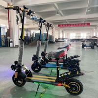 Trottinette Électrique Pliable en Alliage d'Aluminium avec Moteur Brushless 800W, Capteur Numérique au Lithium, Autonomie de 60km, Étanche, Vitesse de 40km/h