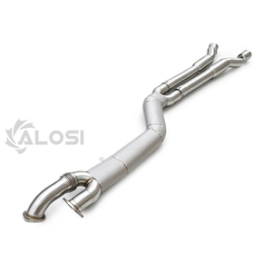 Vente directe d'usine, adapté aux BMW G80 M3 G81 M3 Touring G82 M4 G87 <span class=keywords><strong>M2</strong></span>, tuyau d'échappement intermédiaire en acier inoxydable - Product Image 2