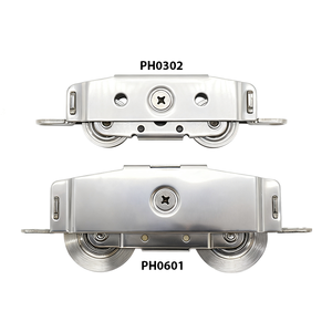 Rueda de Acero Inoxidable para Puerta Corredera, Rodillo de Alta Resistencia para Ventanas y Puertas Correderas, Polea para Ducha, Ruedas para Riel de Cortina - Product Image 1