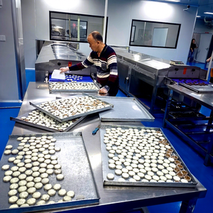 <span class=keywords><strong>Ligne</strong></span> <span class=keywords><strong>de</strong></span> production <span class=keywords><strong>de</strong></span> glaçage au chocolat à température constante continue <span class=keywords><strong>pour</strong></span> biscuits, noix et en-cas, barres chocolatées - Product Image 3