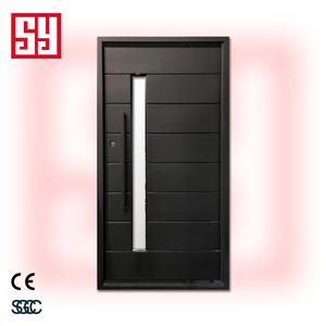 زجاج حديدي متين بسيط وعصري مقاوم للرياح يتميز بسهولة التركيب للاستخدام الخارجي لقاعة الشقق والفيلات - Product Image 1