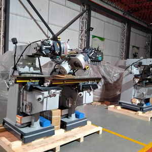 Fresadora Manual de taller a pequeña escala, fresadora de torreta Vertical de Metal de 1370x305mm, ahorro de energía, fresado lateral sostenible - Product Image 6