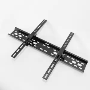 Popular Black Universal Adjustable TV Wall Mount Tilt Steel TV Bracket Support Mural TV