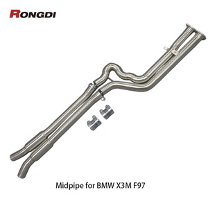 Tuyau d'échappement haute performance à longueur égale pour BMW X3M/X4M F97/F98 3.0T 2019-2023 2.76 pouces - Product Image 2