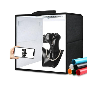 Offre Spéciale 40cm USB Portable Photo <span class=keywords><strong>Studio</strong></span> Soft Box Kit d'éclairage Offre Spéciale Lightbox Photographie Accessoire - Product Image 2