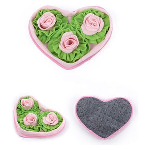 Alfombra Olfativa para Perros, Alfombra Interactiva de Entrenamiento para Perros, Alfombra de Forrageo y Olfateo, Alfombra de Alimentación Lenta para Mascotas, Alfombra Olfativa Cuadrada Pequeña para Perros - Product Image 6