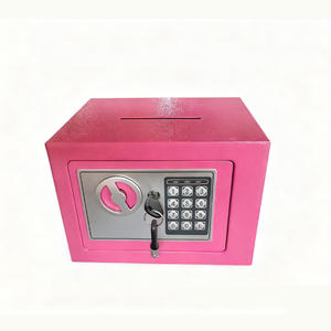 Mini Caja Fuerte para <span class=keywords><strong>Dinero</strong></span>, Caja <span class=keywords><strong>de</strong></span> Seguridad Digital, Caja Fuerte con Cerradura, Gabinete <span class=keywords><strong>de</strong></span> Almacenamiento - Product Image 2