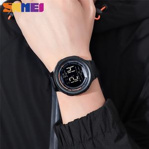 Montre digitale unisexe <span class=keywords><strong>SKMEI</strong></span> <span class=keywords><strong>1841</strong></span> élégante, fabriquée en Chine, bracelet en silicone, résistante à l'eau, affichage numérique, faible MOQ, montre de sport au poignet - Product Image 3