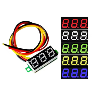 <span class=keywords><strong>Mini</strong></span> kỹ thuật số <span class=keywords><strong>DC</strong></span> Vôn kế Điện áp Tester 5 màu sắc <span class=keywords><strong>Mini</strong></span> kỹ thuật số <span class=keywords><strong>DC</strong></span> Vôn kế 0.28 inch DC0-100V ba dây - Product Image 1